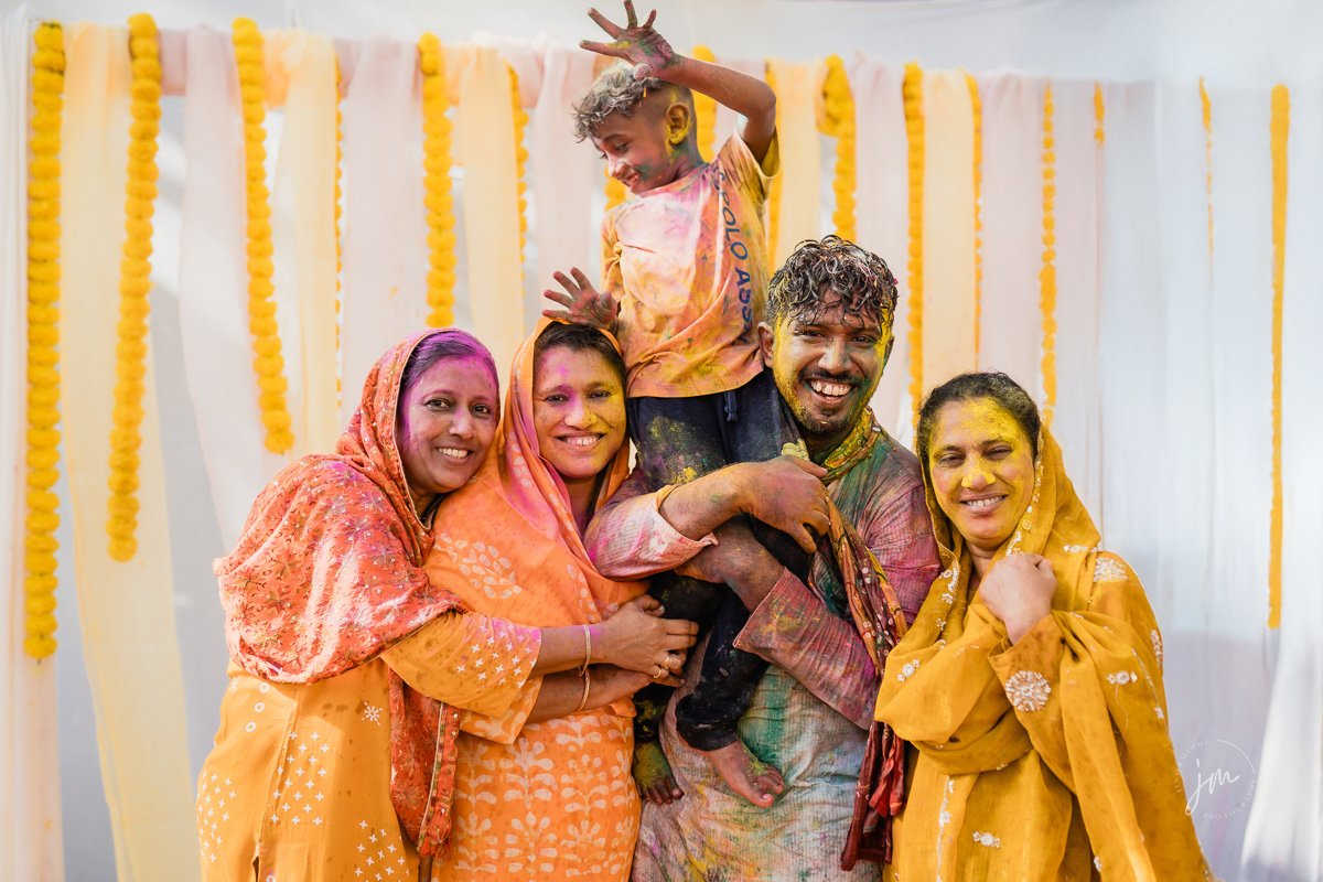 Althaf and Thanha haldi ceremony and Malarikkal backwater shoot Kottayam 16