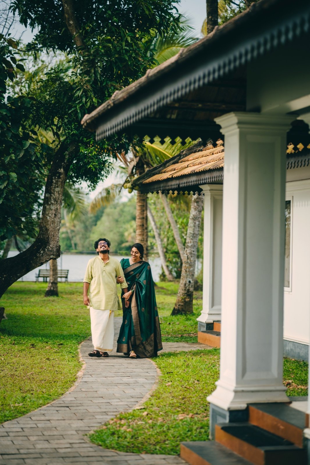 Althaf and Thanha haldi ceremony and Malarikkal backwater shoot Kottayam 20