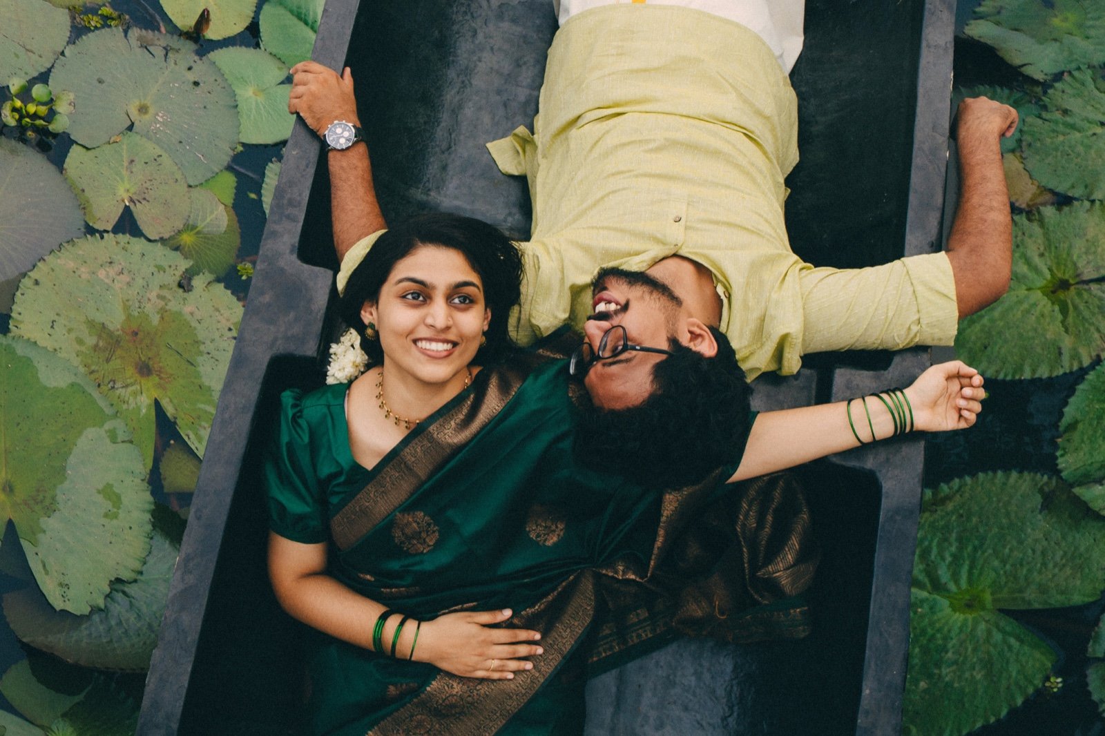 Althaf and Thanha haldi ceremony and Malarikkal backwater shoot Kottayam 23