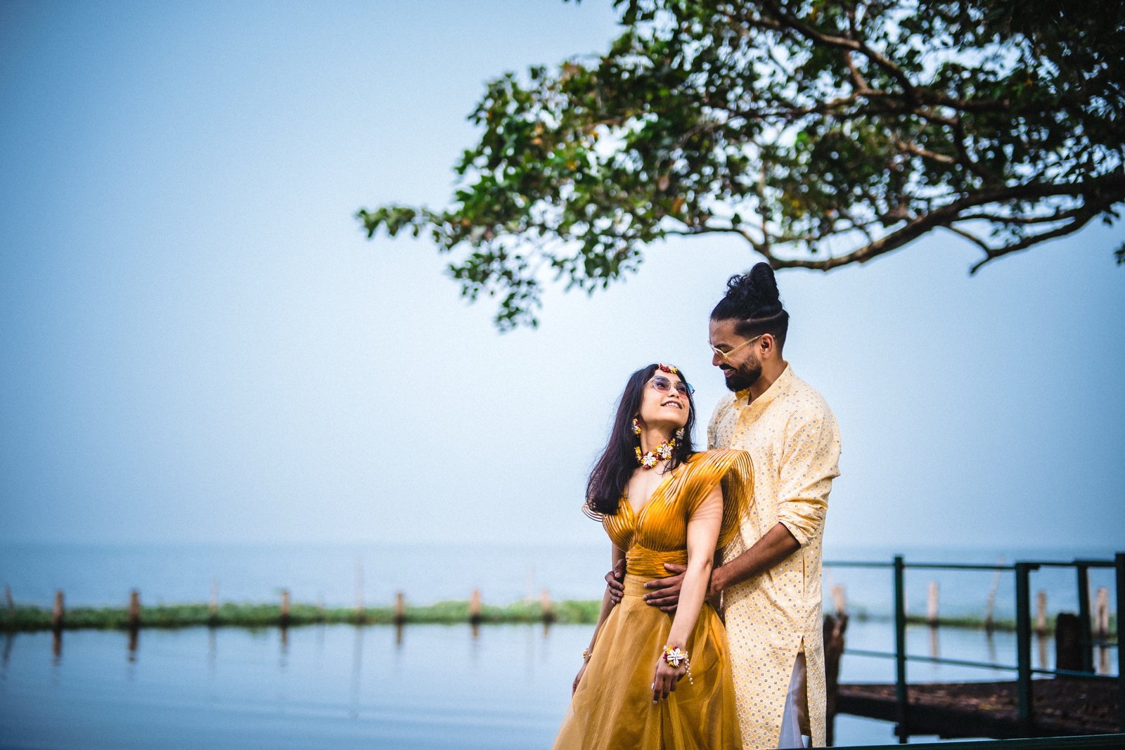 Preethesh and Shivani destination wedding by the Kumarakom backwaters