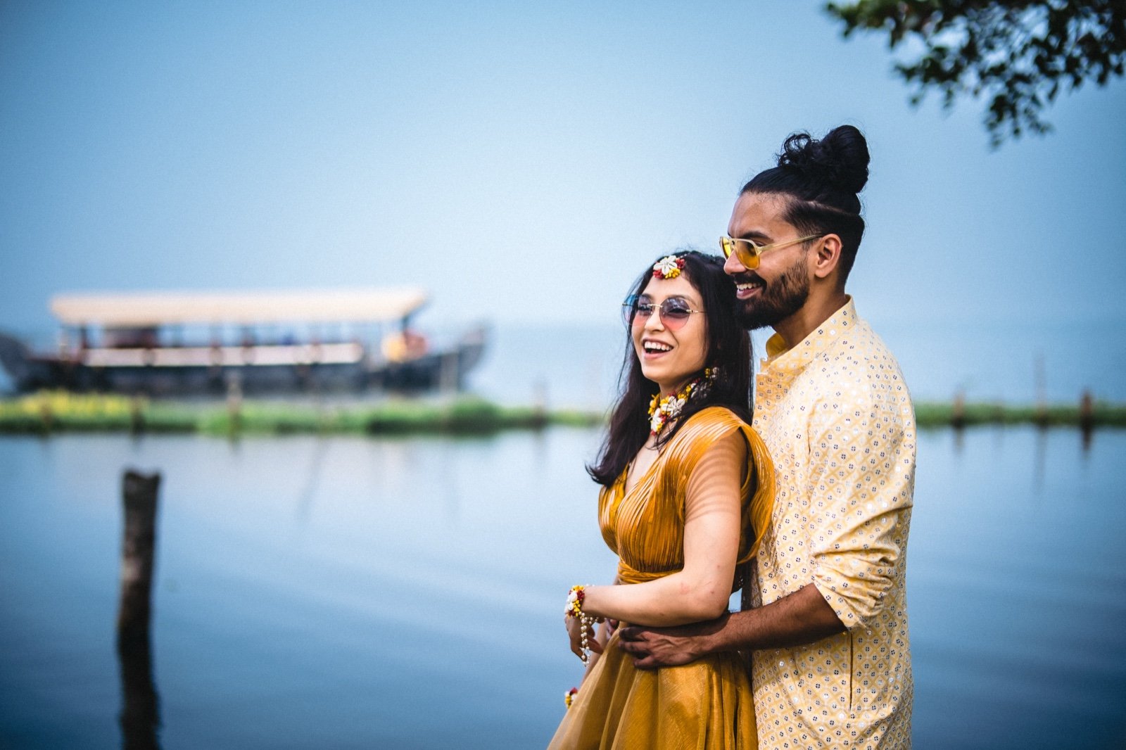 Preethesh and Shivani destination wedding Backwater Ripples Kumarakom 02