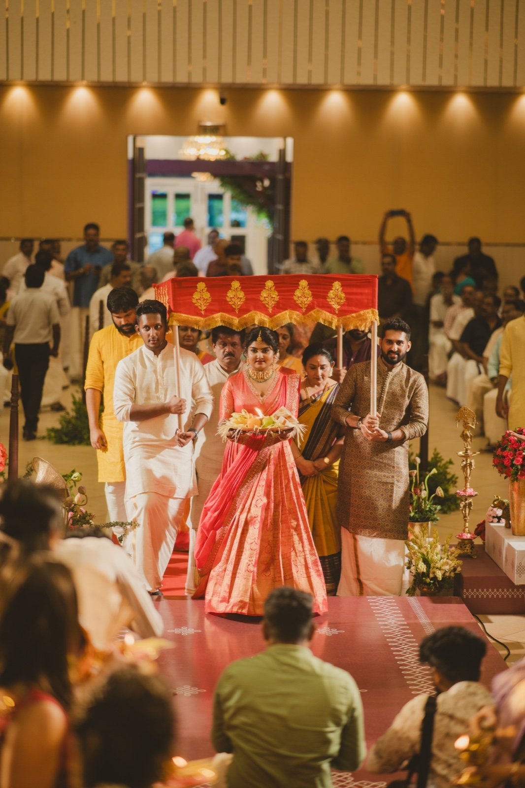 Rohit and Suryagayathri wedding moments Kerala 12