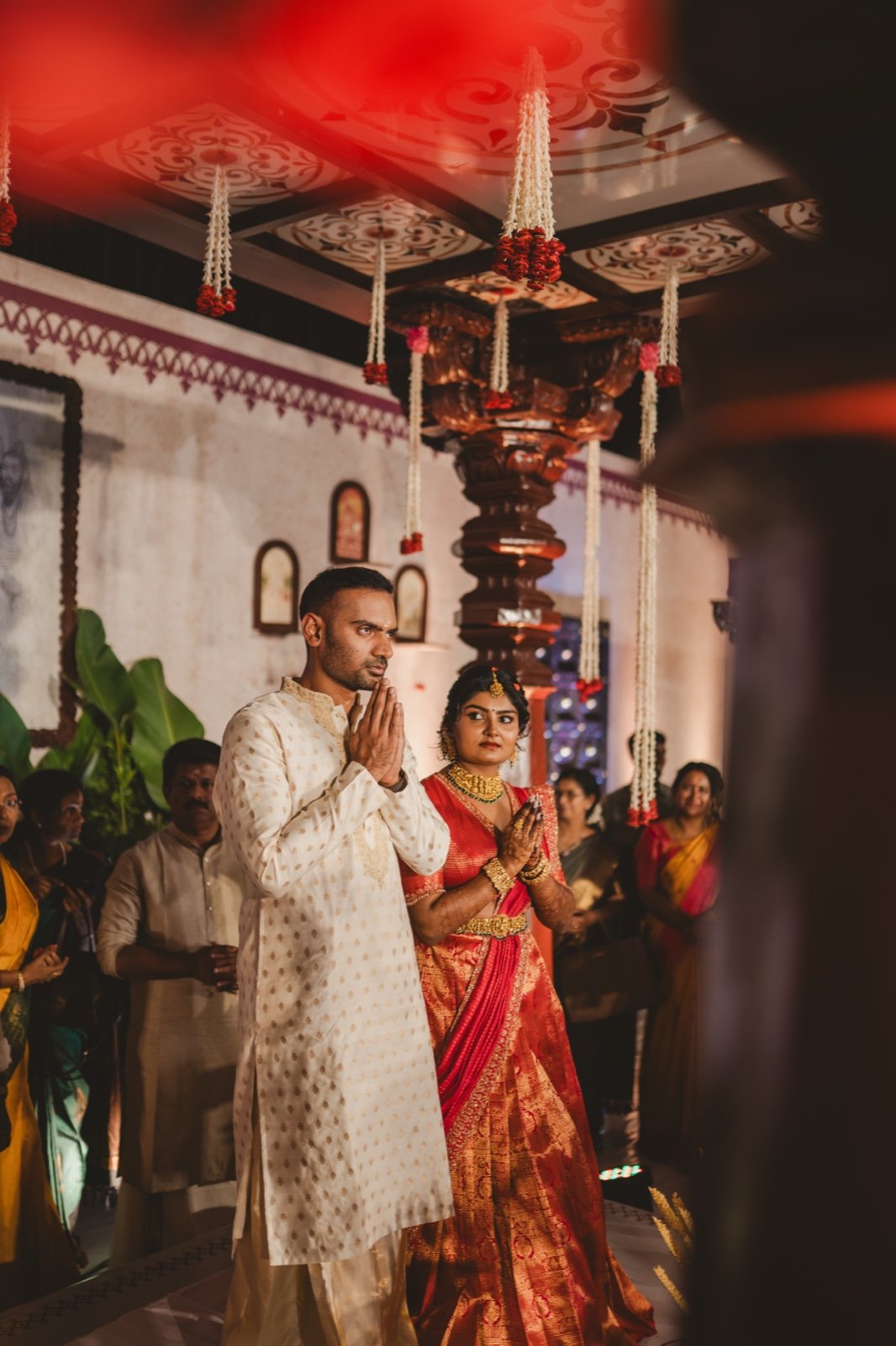 Rohit and Suryagayathri wedding moments Kerala 15