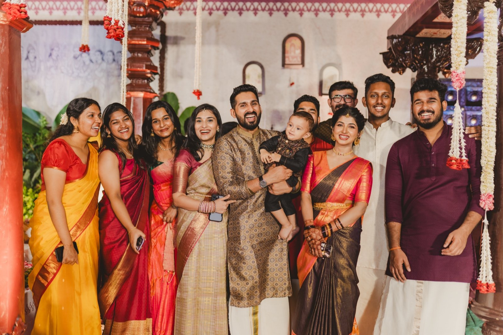 Rohit and Suryagayathri wedding moments Kerala 17