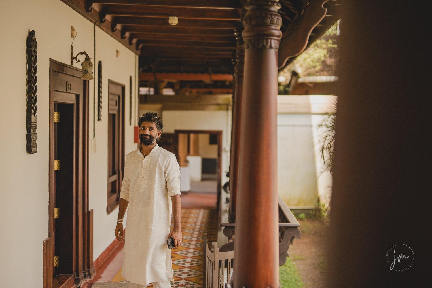Saji and Vidya heritage engagement Kunnathur Mana Thrissur 04