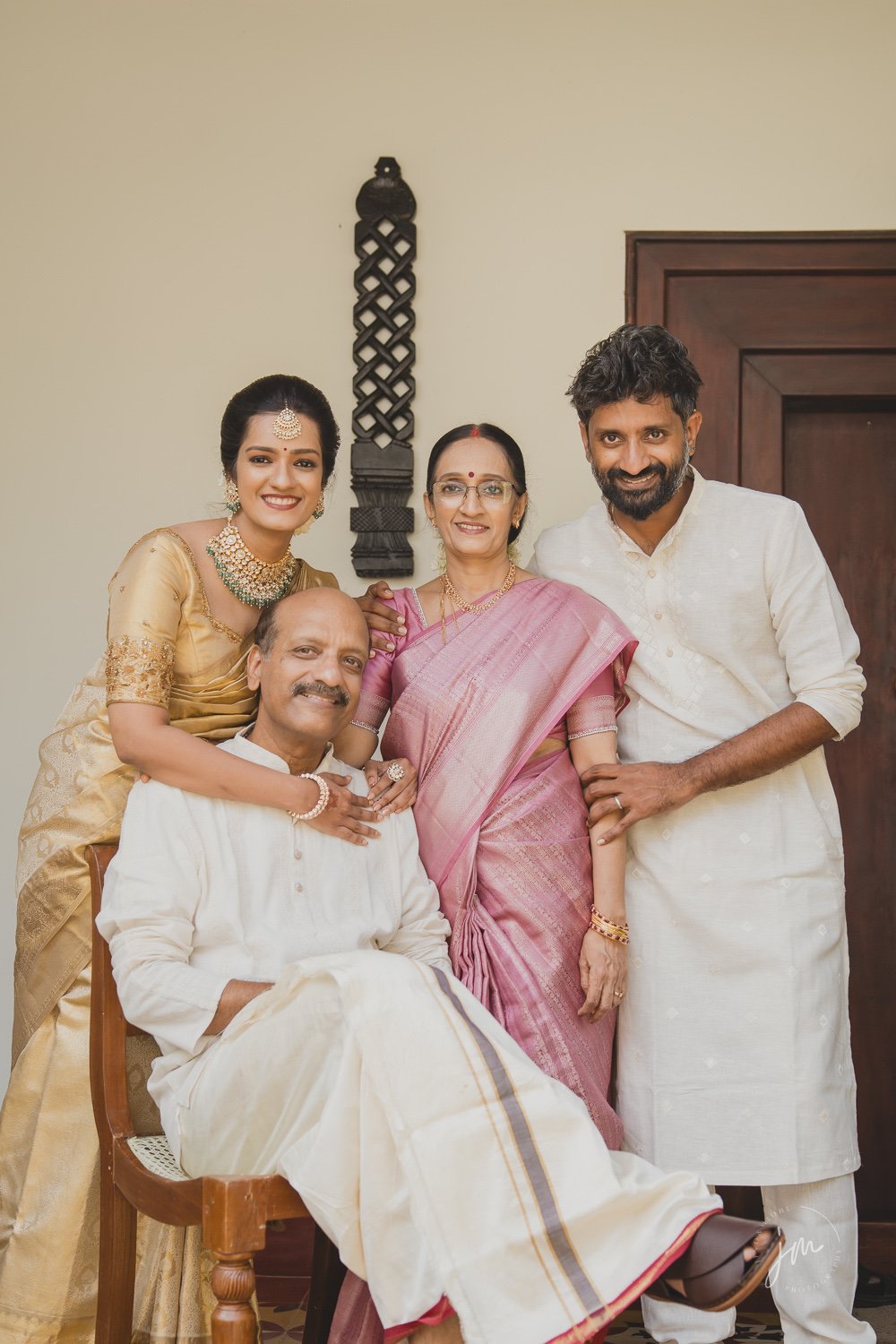 Saji and Vidya heritage engagement Kunnathur Mana Thrissur 05