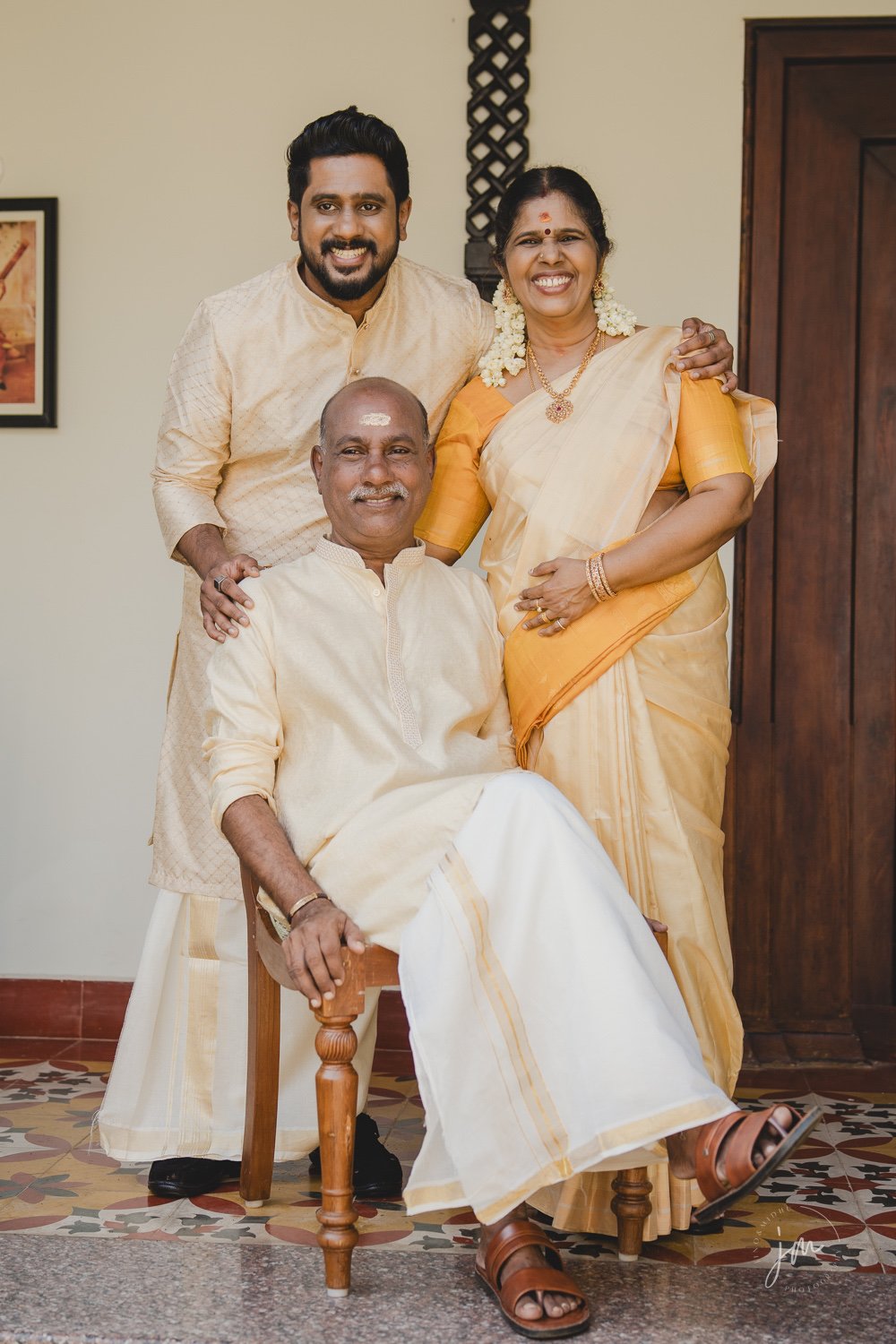 Saji and Vidya heritage engagement Kunnathur Mana Thrissur 06
