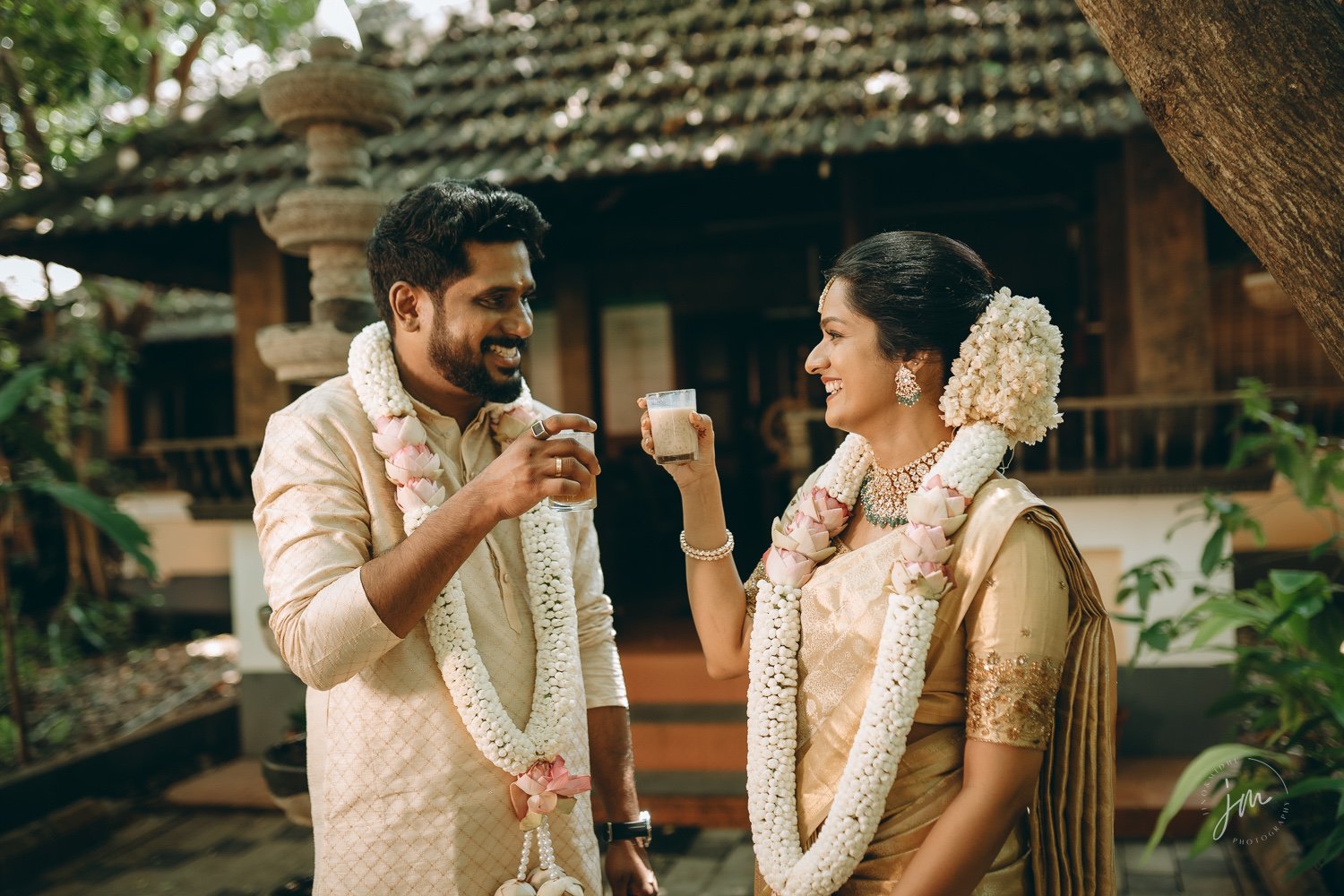 Saji and Vidya heritage engagement Kunnathur Mana Thrissur 13