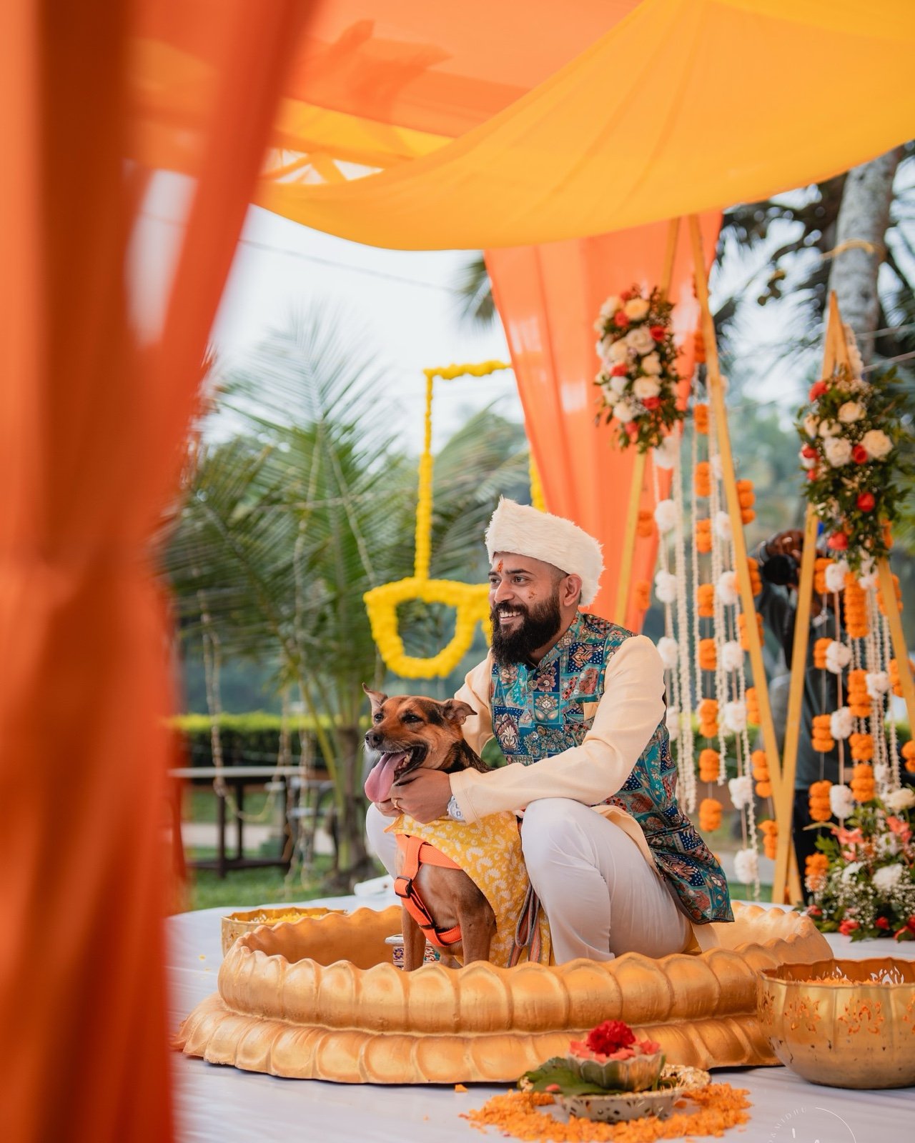 Suraj and Keerthi destination wedding Lagoona Resort Kovalam 05